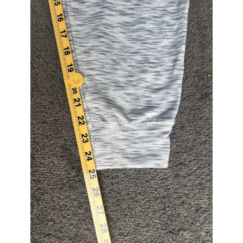 Everlast Jogger Pants Women Large Heather Gray Polyester Stretch Drawstring Wais - Picture 3 of 6